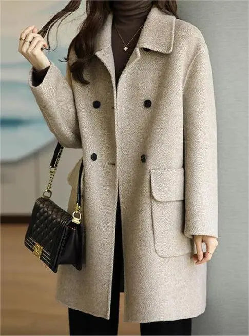 Marjolaine – Elegant Winter Wool Coat