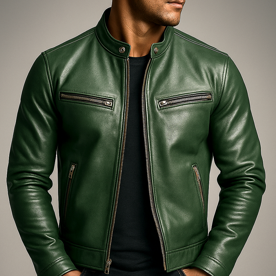 Milo – Vintage Leather Jacket