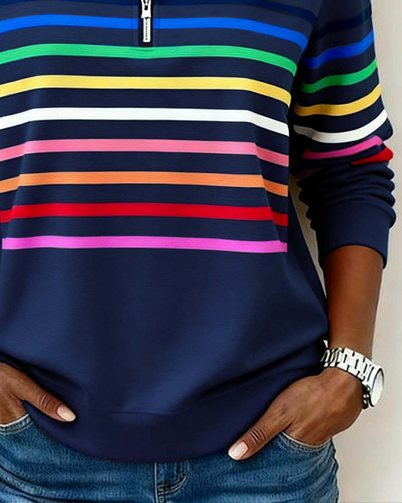 Janet – Relaxed Colourful Jumper