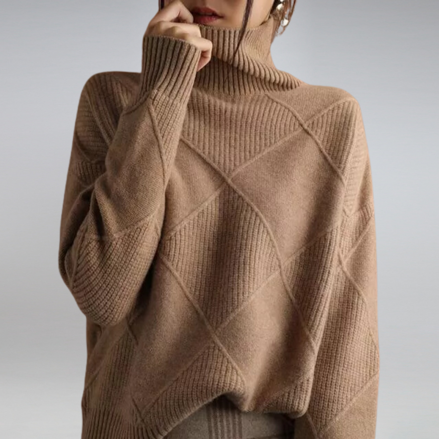 Sophie – Cashmere-Soft Turtleneck Jumper