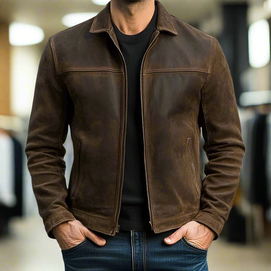 Jameson – Old Money Leather Jacket