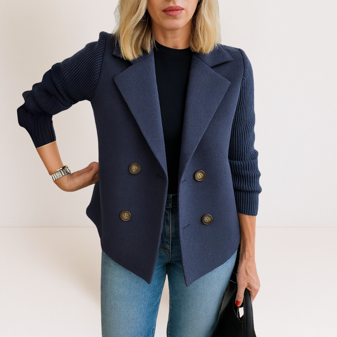 Émilie – Structured Knit Jacket