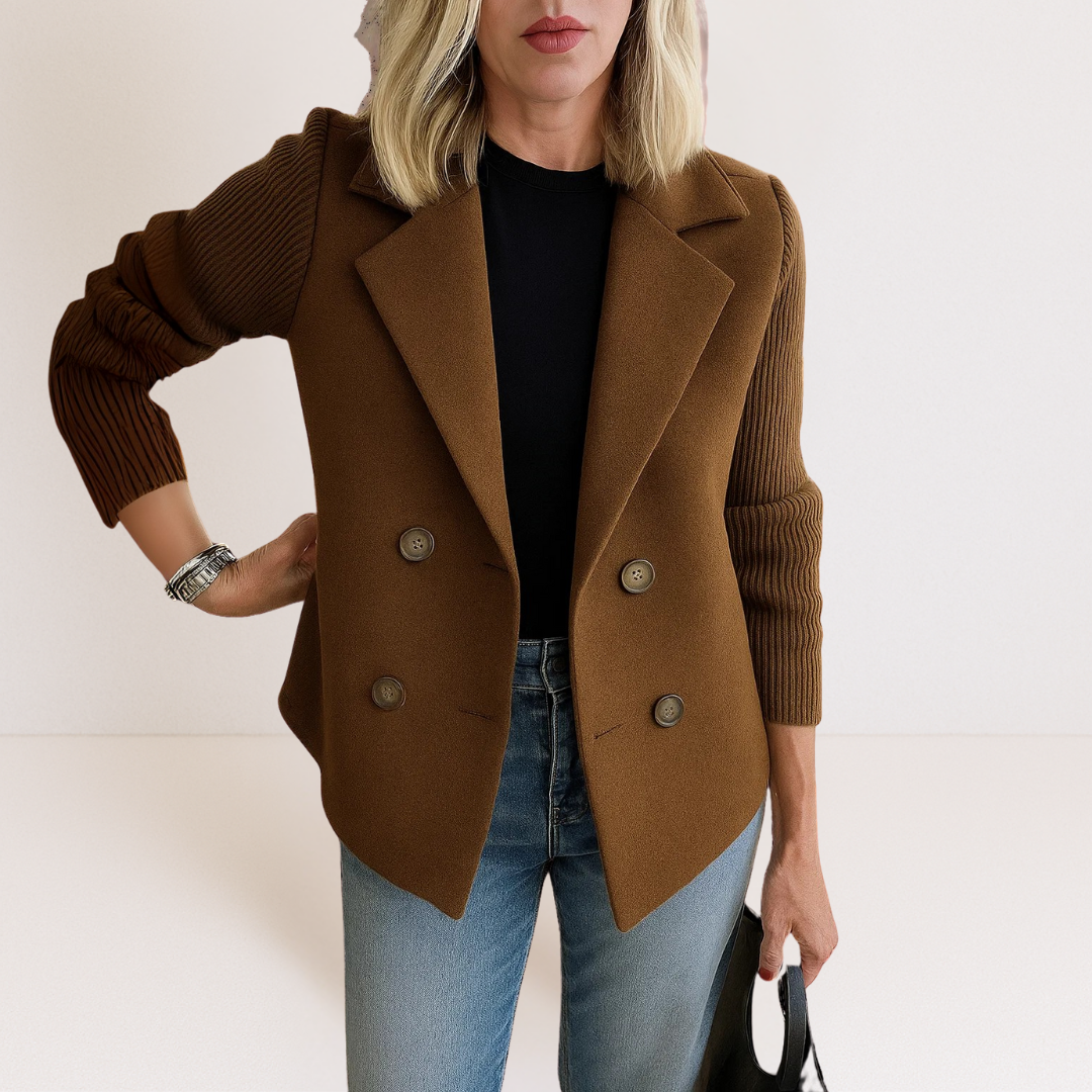 Émilie – Structured Knit Jacket