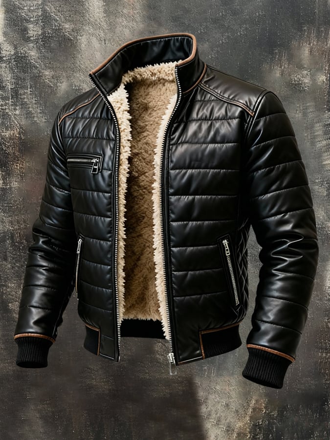 Steven – Zip-up jacket with soft lining