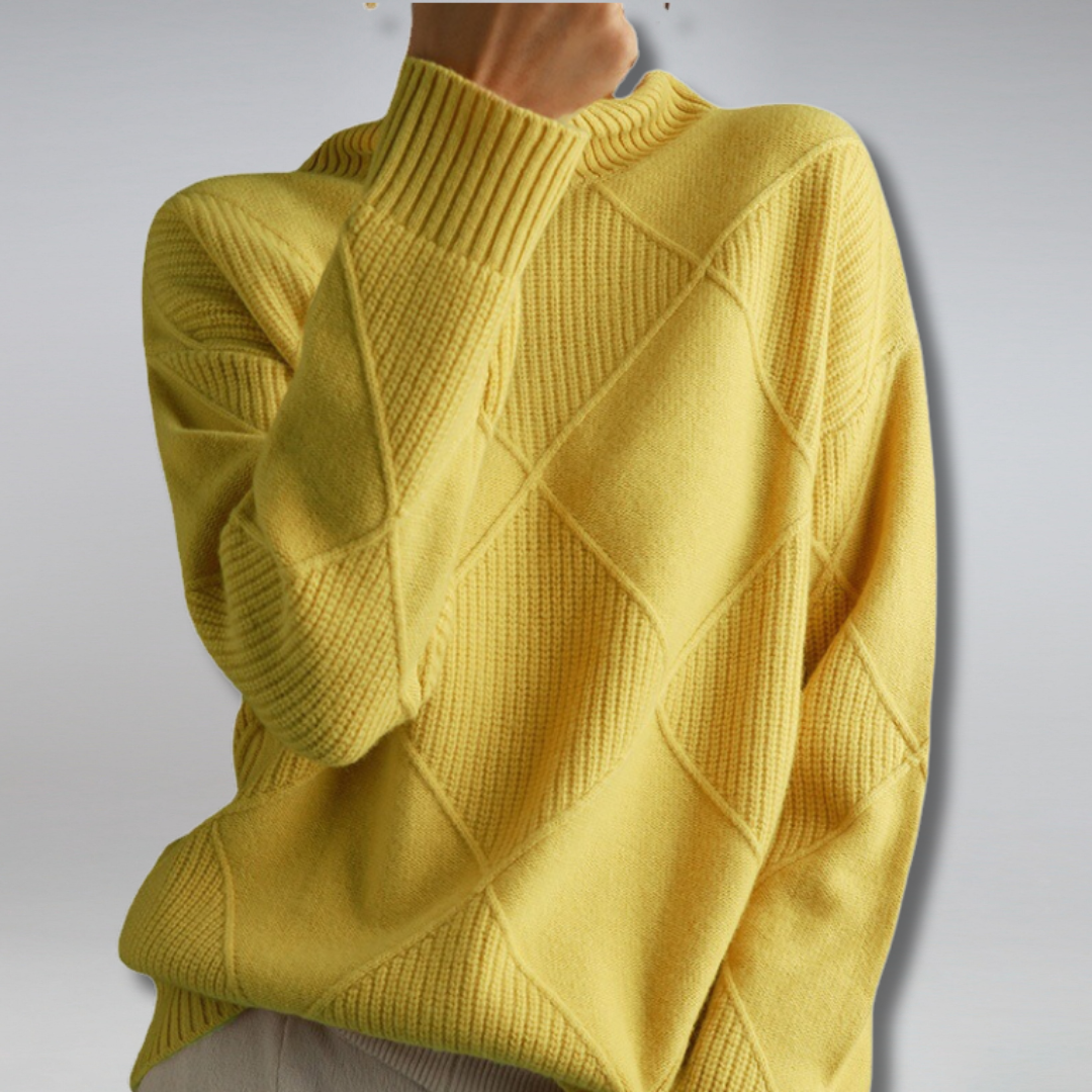 Sophie – Cashmere-Soft Turtleneck Jumper