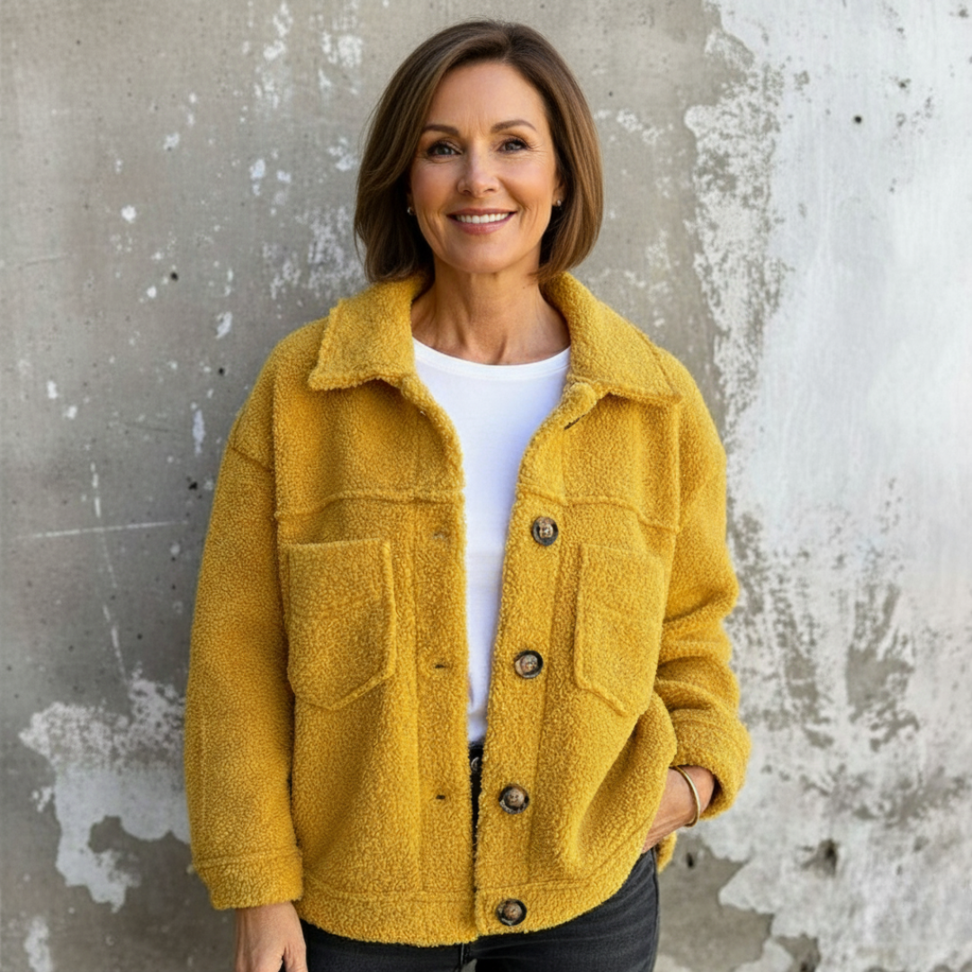 Mirella – Cosy Buttoned Jacket