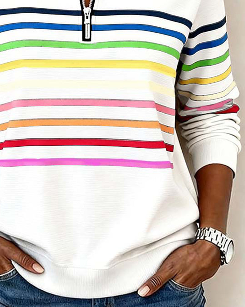 Janet – Relaxed Colourful Jumper
