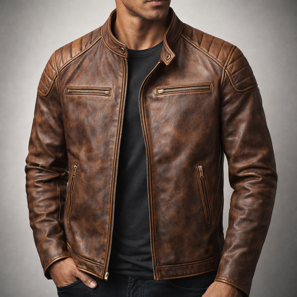 Kobe – Vintage Leather Jacket