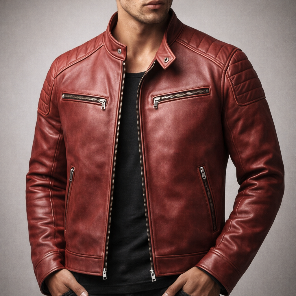 Kobe – Vintage Leather Jacket