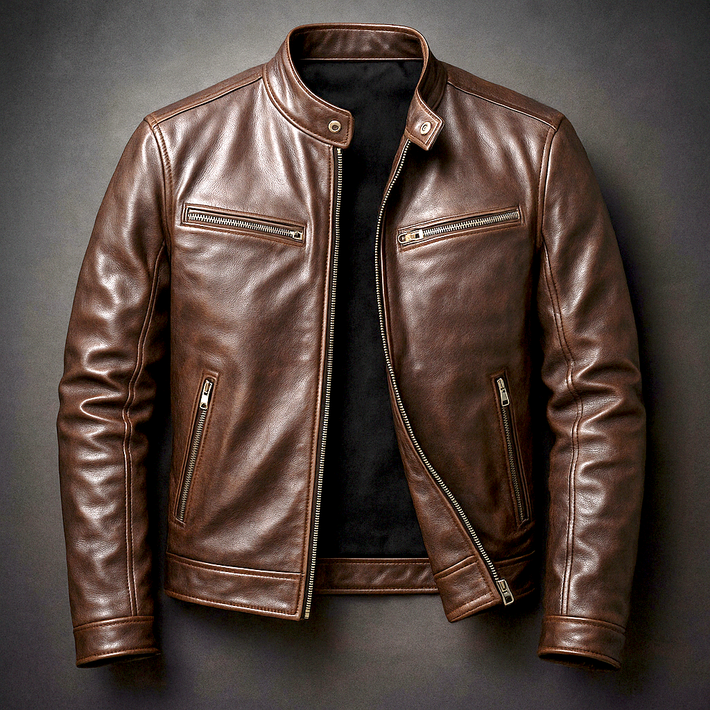 Milo – Vintage Leather Jacket