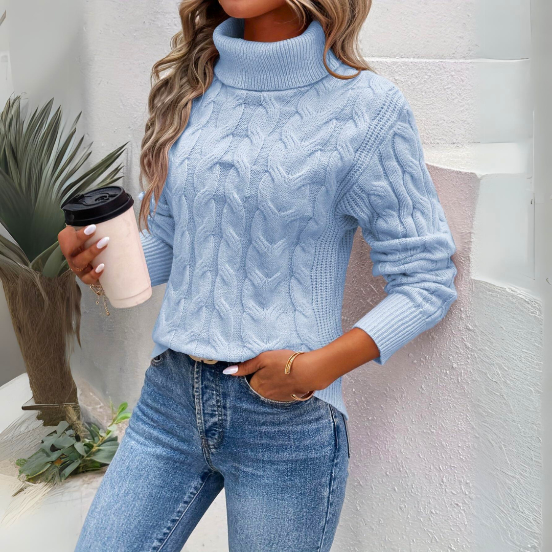Vivian – Soft Turtleneck Jumper