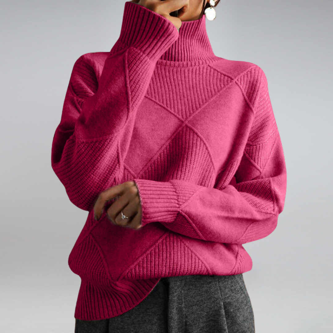 Sophie – Cashmere-Soft Turtleneck Jumper