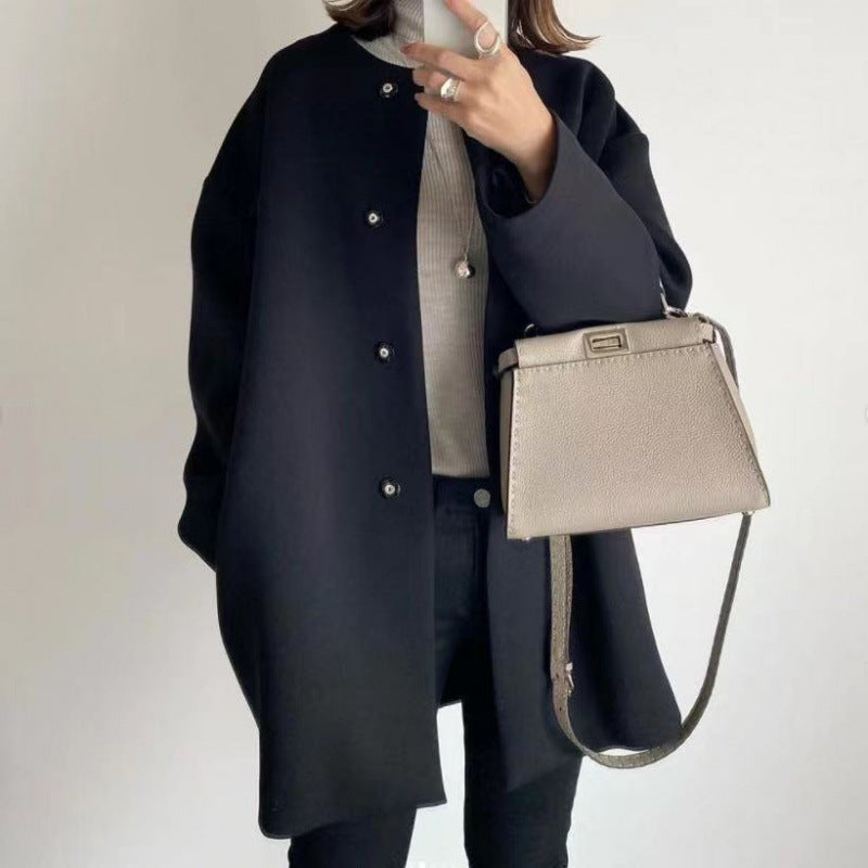 Eleanor – Elegant Straight-Cut Coat