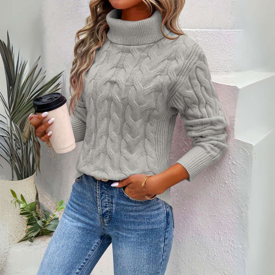 Vivian – Soft Turtleneck Jumper