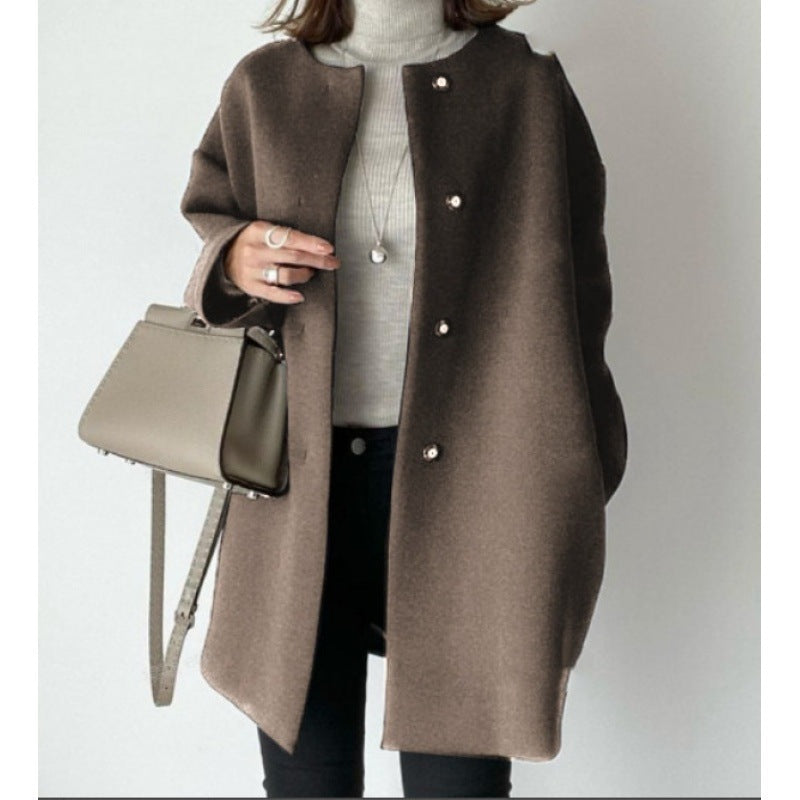 Eleanor – Elegant Straight-Cut Coat