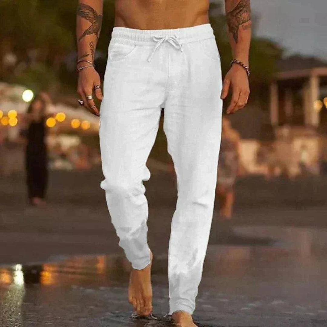 Charlie | Linen Trousers (1+1 Free)