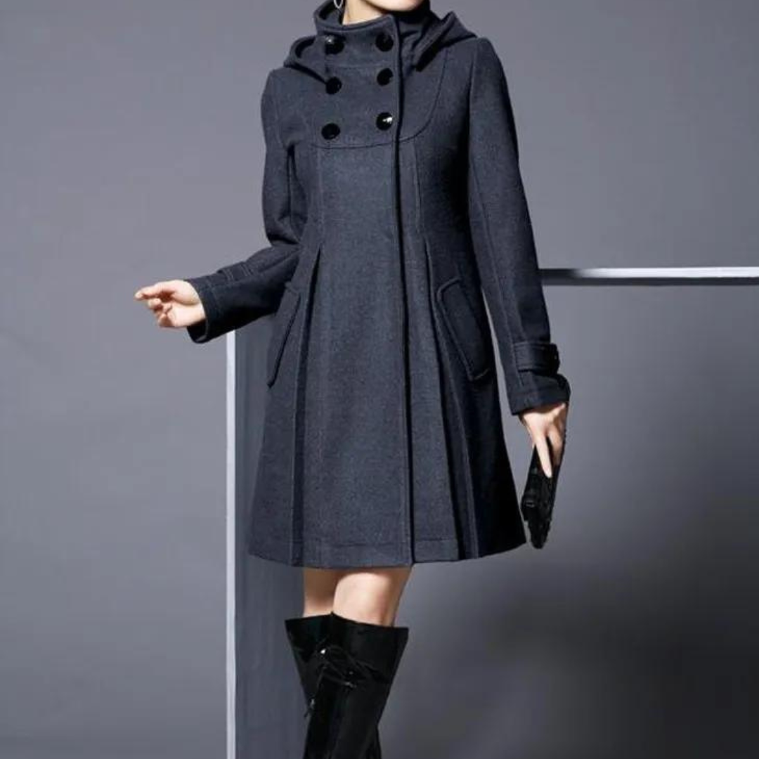 Anna – Elegant Hooded Jacket
