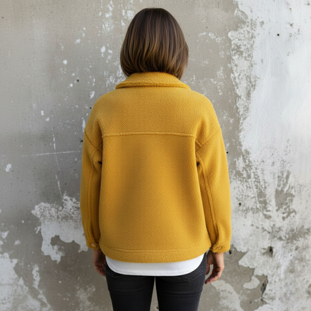 Mirella – Cosy Buttoned Jacket