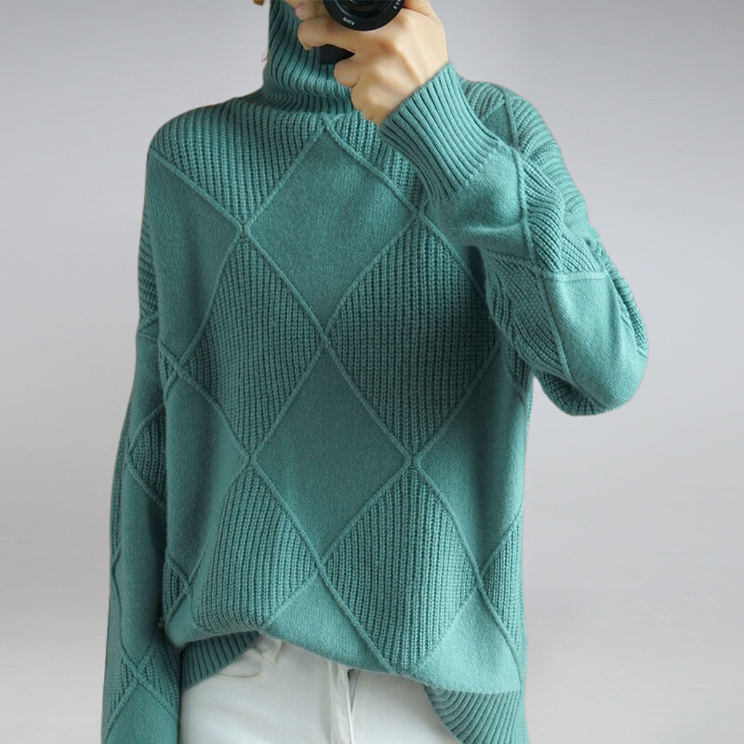 Sophie – Cashmere-Soft Turtleneck Jumper