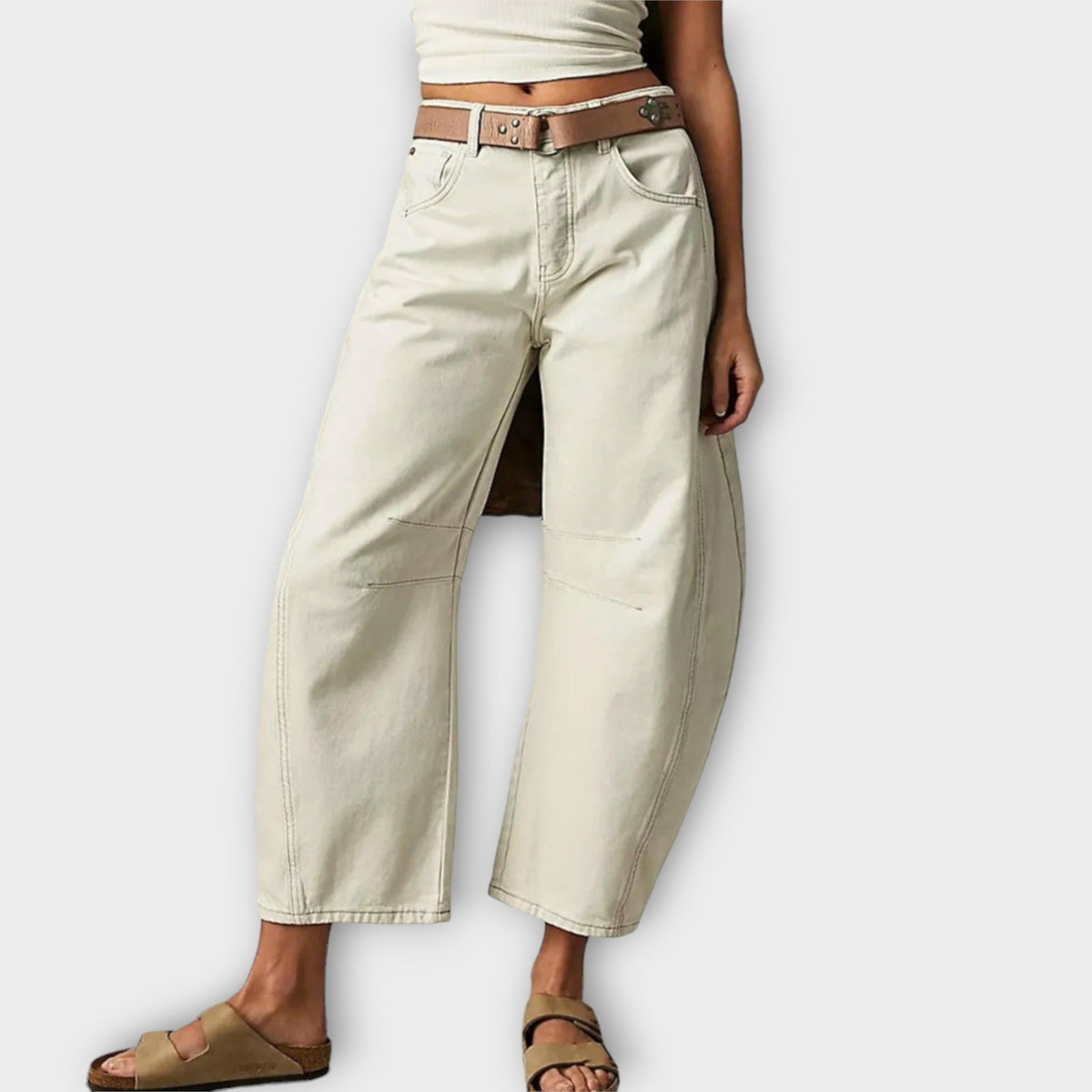 Luna – Classic Flared Denim Jeans