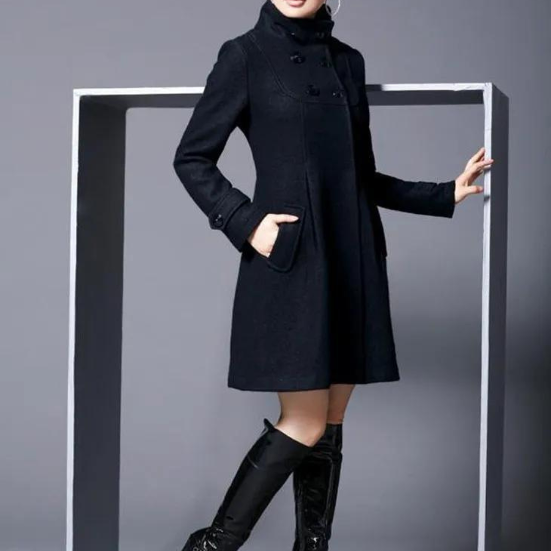Anna – Elegant Hooded Jacket
