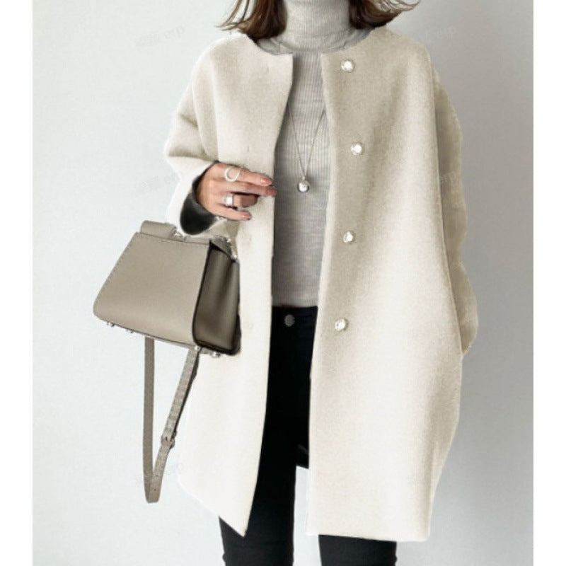 Eleanor – Elegant Straight-Cut Coat