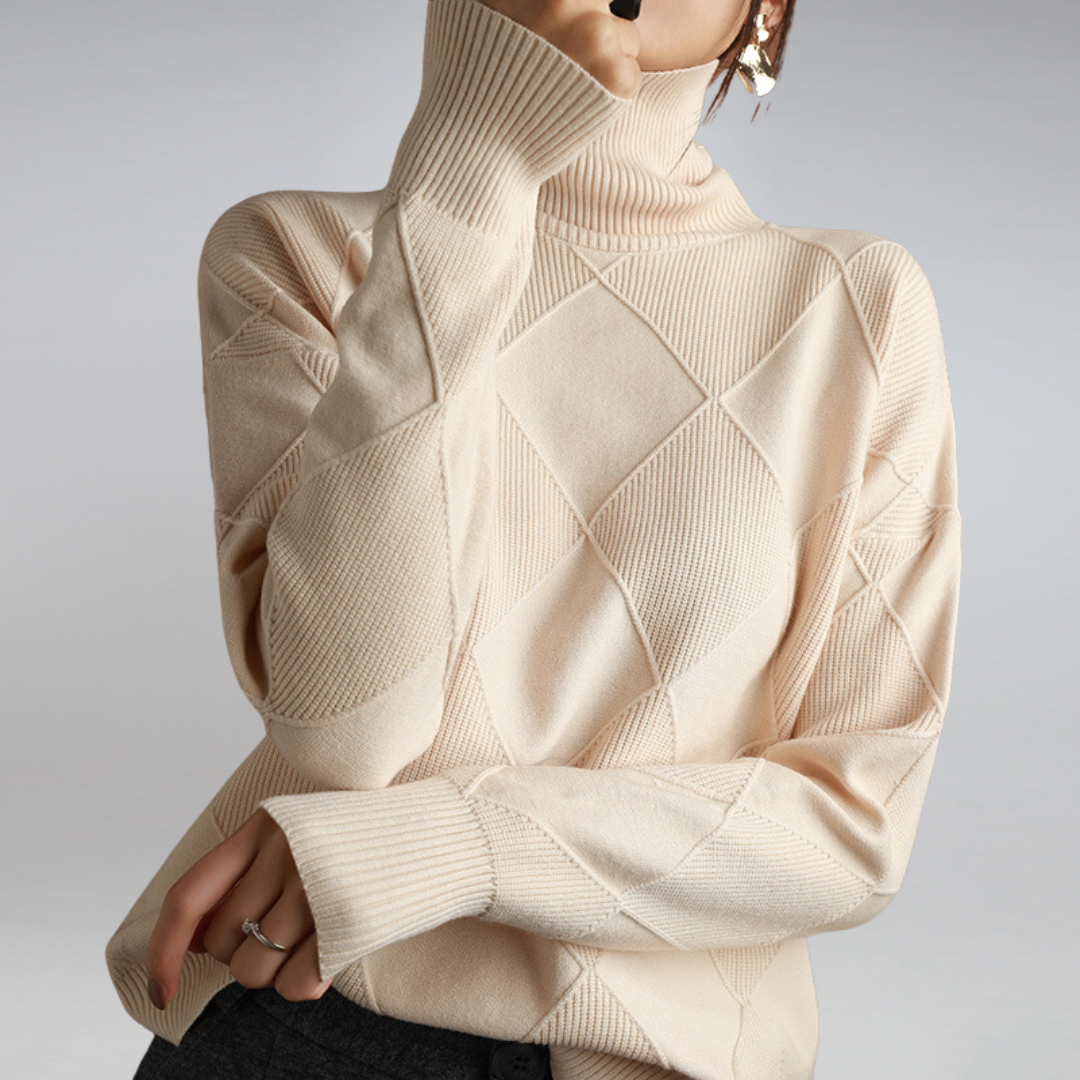 Sophie – Cashmere-Soft Turtleneck Jumper