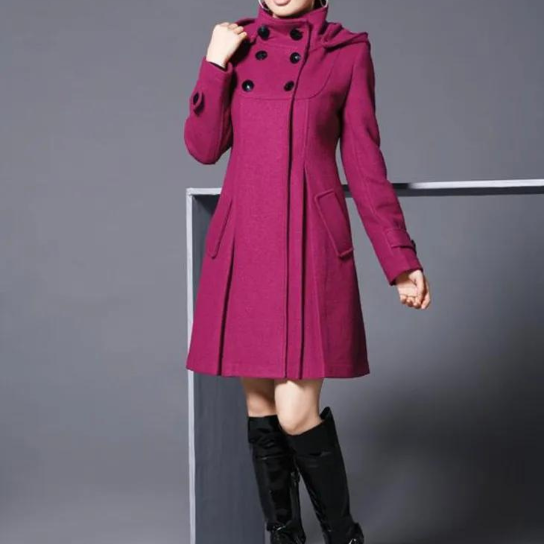 Anna – Elegant Hooded Jacket