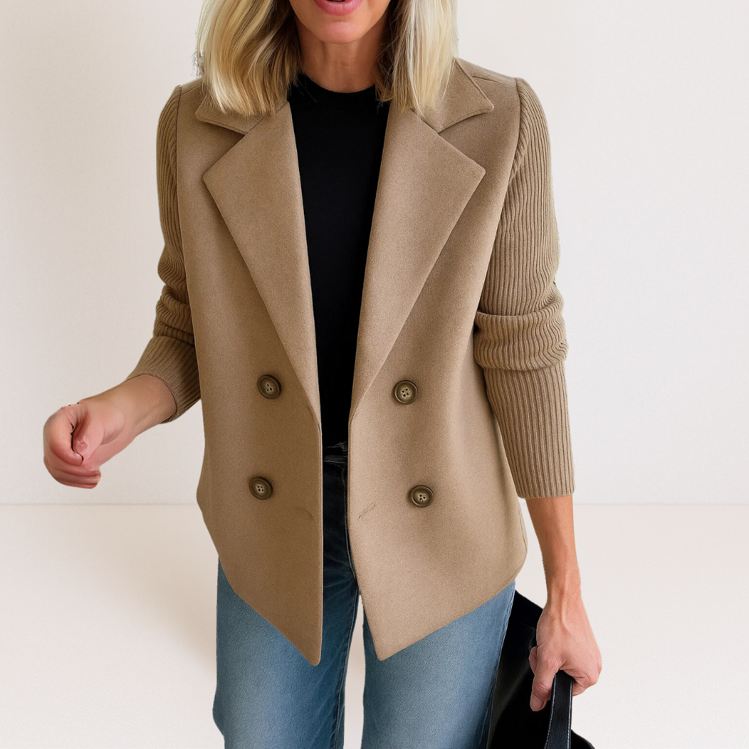 Émilie – Structured Knit Jacket