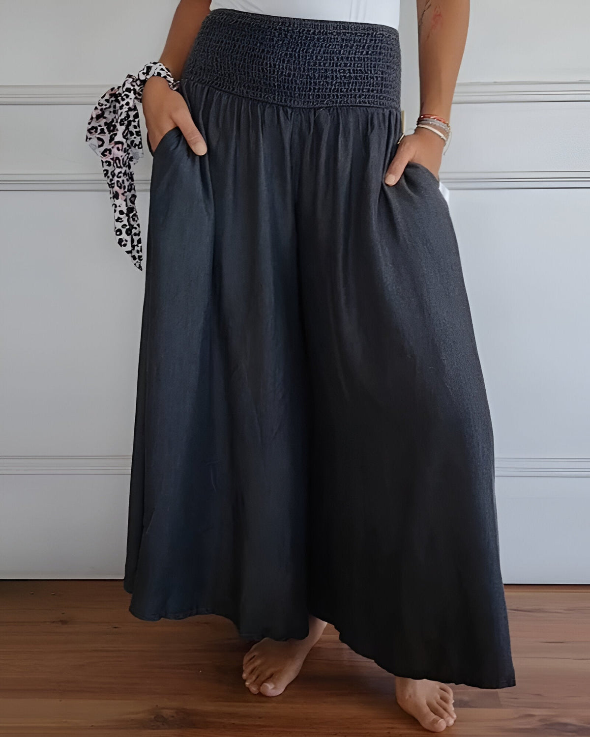 Isabelle – Elastic-Waist Comfort Trousers