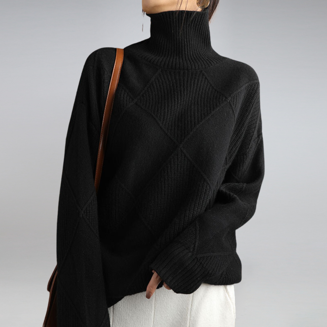 Sophie – Cashmere-Soft Turtleneck Jumper
