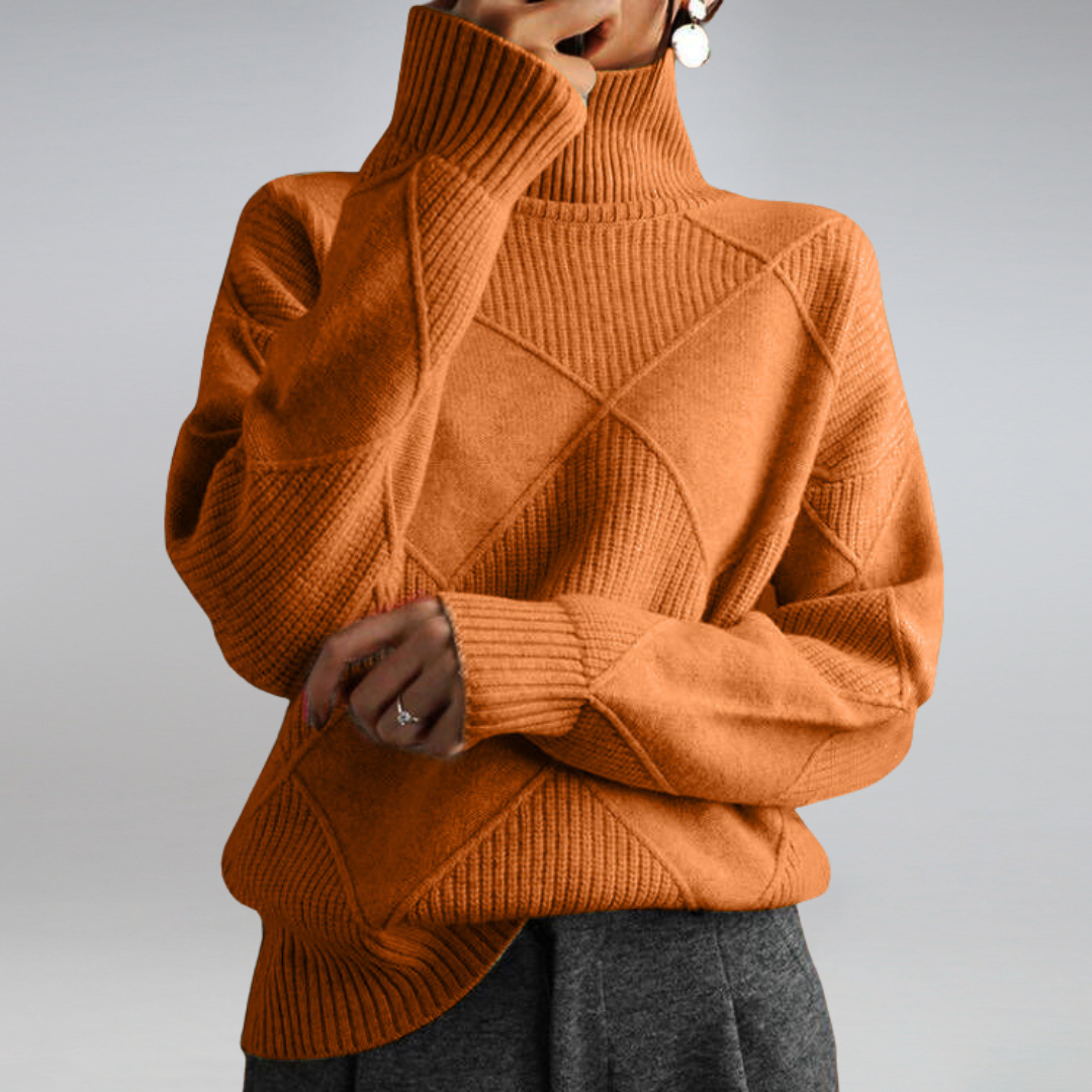 Sophie – Cashmere-Soft Turtleneck Jumper