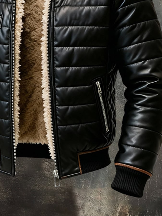 Steven – Zip-up jacket with soft lining