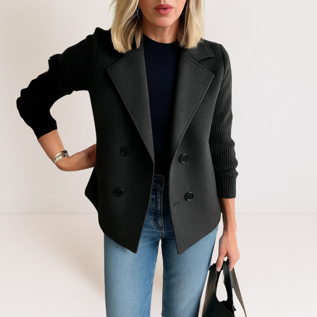 Émilie – Structured Knit Jacket