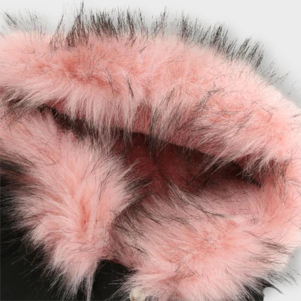 Poppy – Faux Fur-Trim Winter Jacket