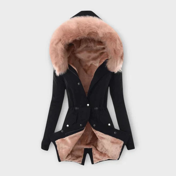 Poppy – Faux Fur-Trim Winter Jacket