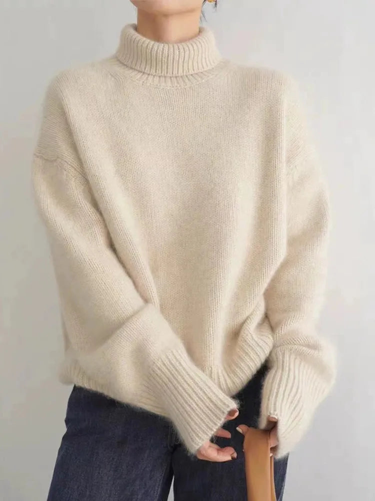 Elsie – Elegant Cashmere Turtleneck