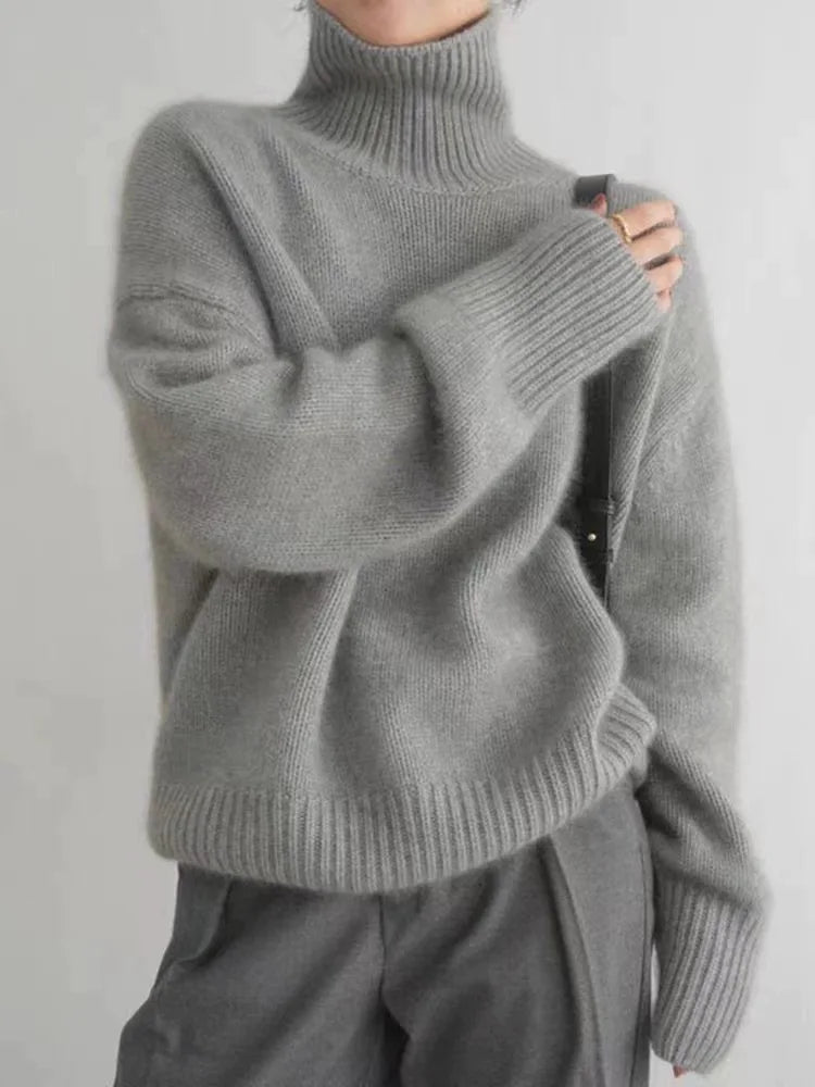 Elsie – Elegant Cashmere Turtleneck