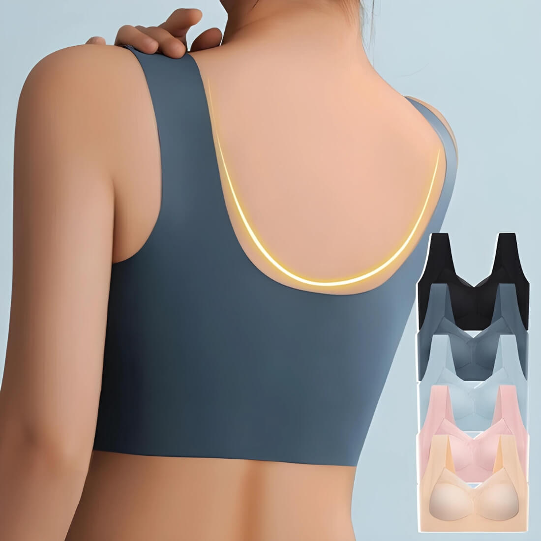 ComfyBra | Ultra-Comfortable Seamless Bra (1+2 FREE)