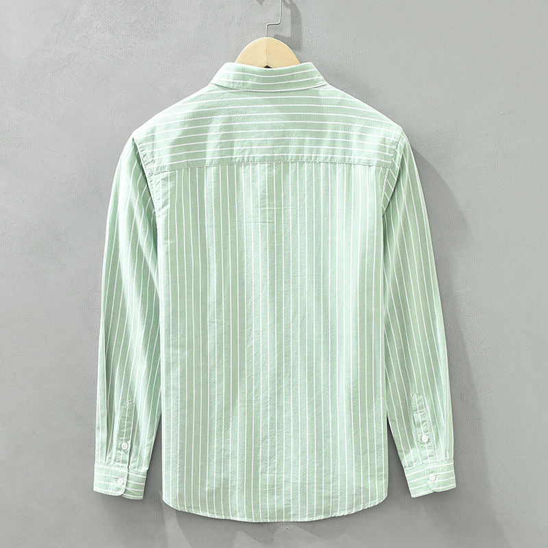 Finlay | Long Sleeved Linen Shirt