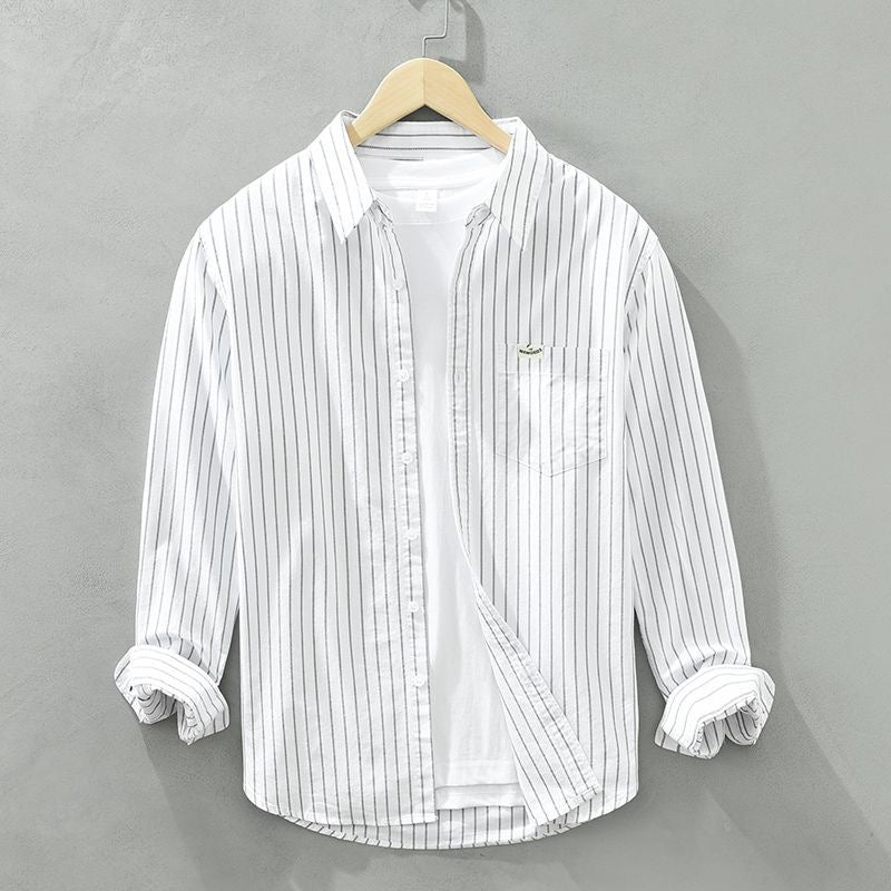 Finlay | Long Sleeved Linen Shirt