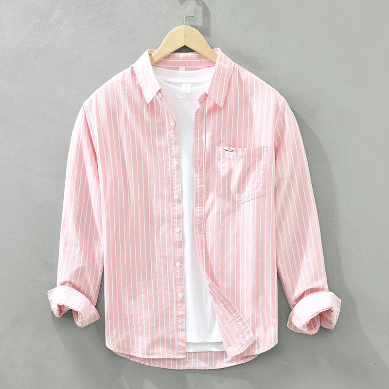 Finlay | Long Sleeved Linen Shirt