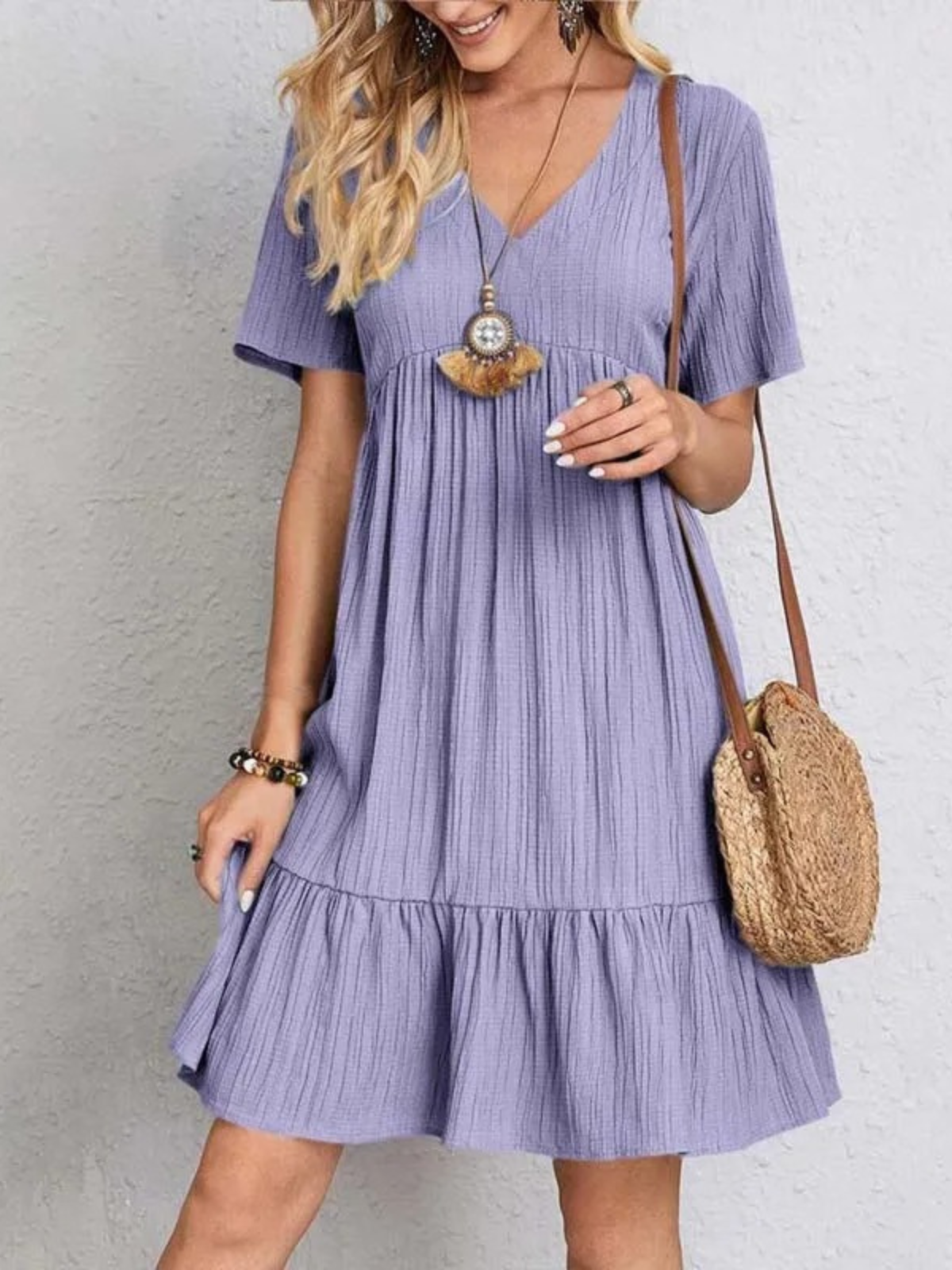 Emily | Elegant Dress With Belly Cover-up