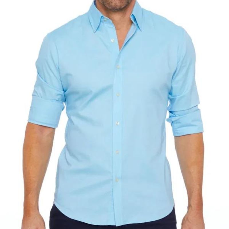 Jacob | Wrinkle-Free Zip-Up Shirt
