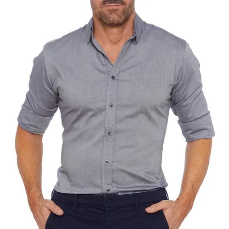 Jacob | Wrinkle-Free Zip-Up Shirt