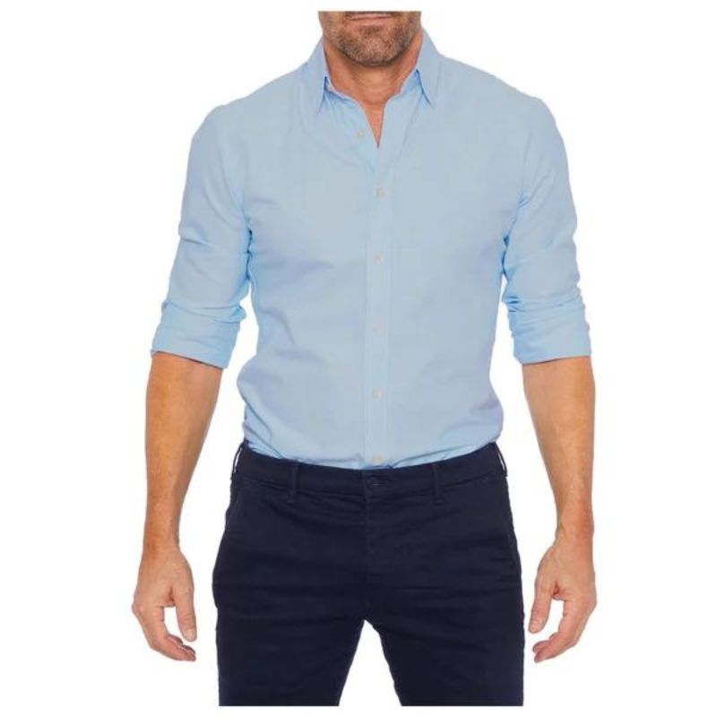 Jacob | Wrinkle-Free Zip-Up Shirt