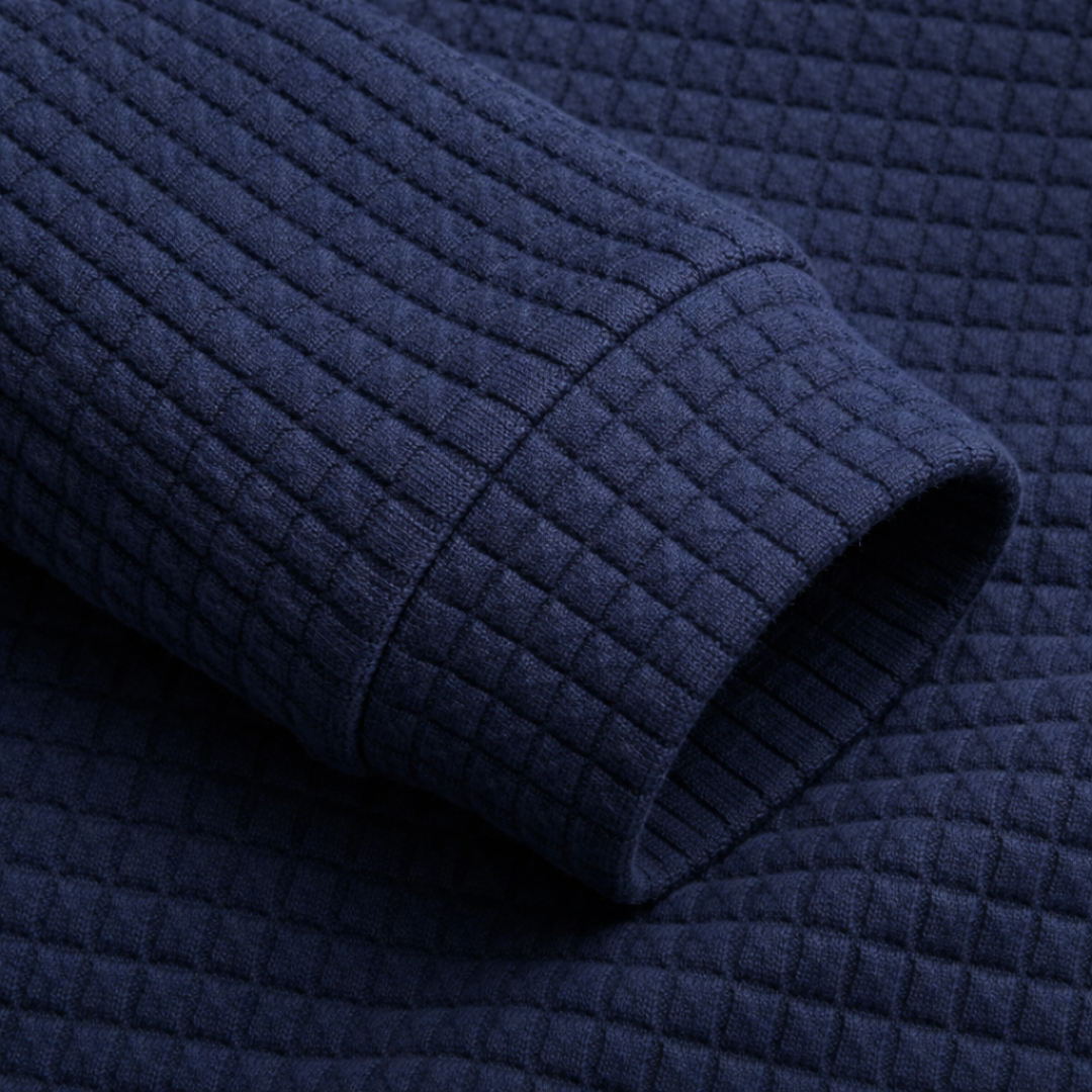 Robert – Comfort Waffle Polo Shirt
