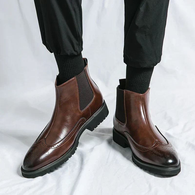 Adriel – Genuine Leather Chelsea Boots