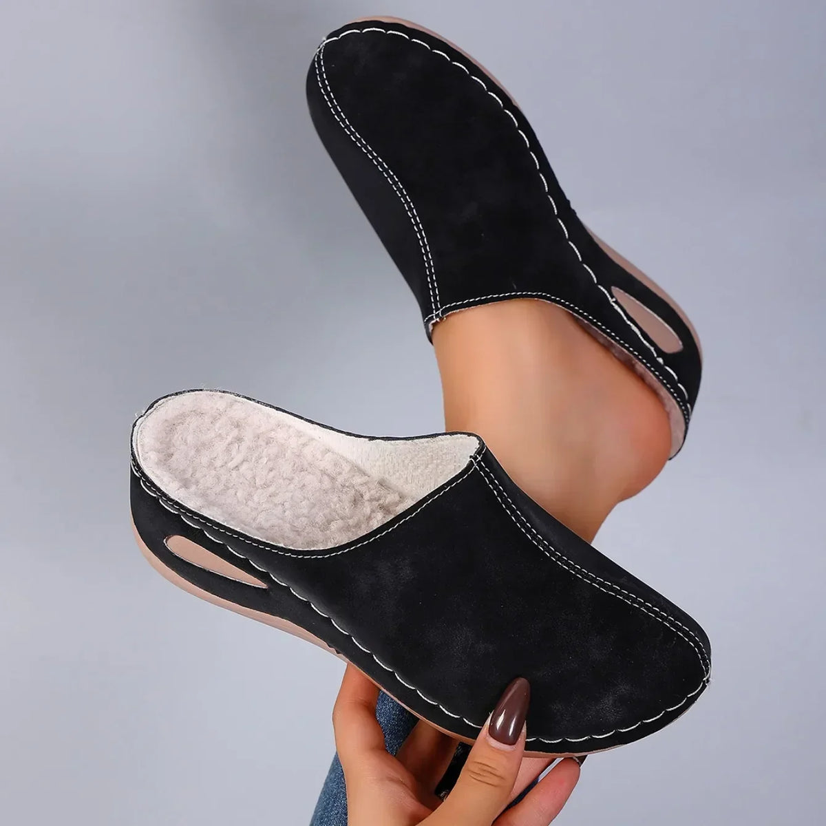 Evelynn – Elegant Orthopaedic Slippers
