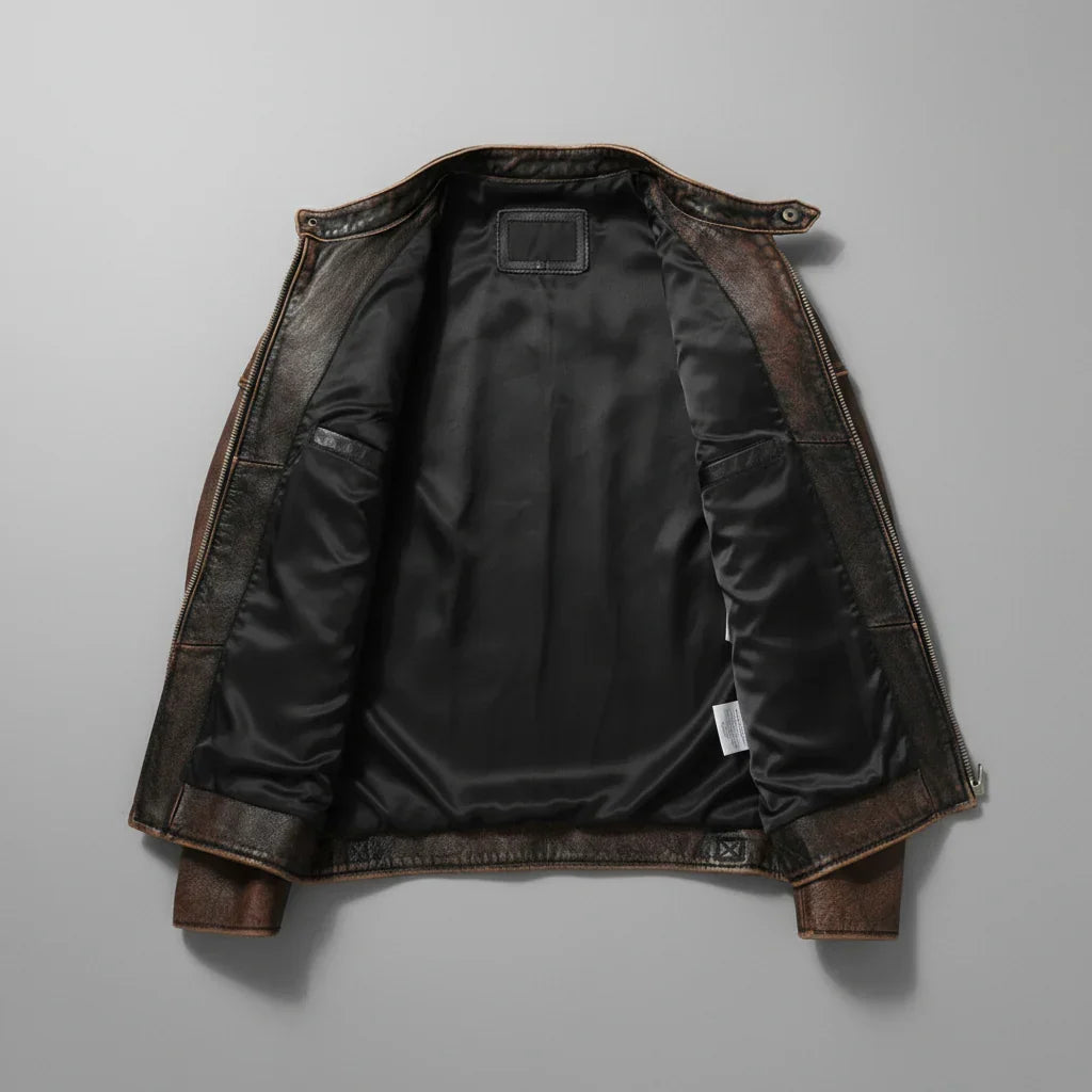 Kobe – Vintage Leather Jacket